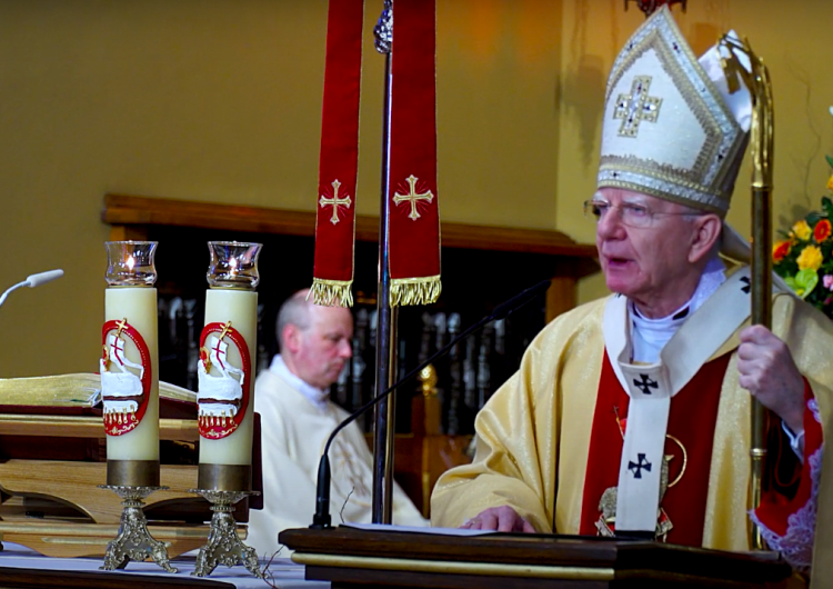 abp Marek Jędraszewski Abp Jędraszewski w Łagiewnikach: Jedna rzecz była szokująca - Jego pusty grób [video]