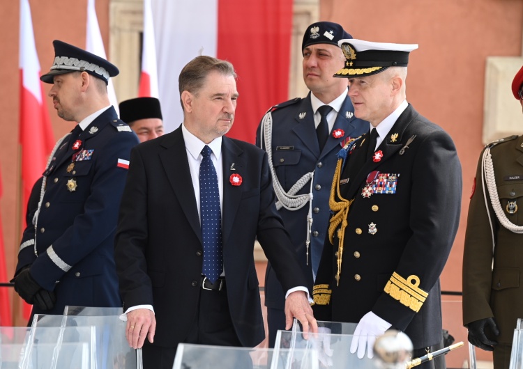 Piotr Duda na oficjalnych obchodach Święta Narodowego Trzeciego Maja