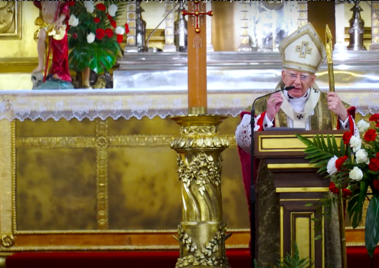abp Marek Jędraszewski na Wawelu Abp Jędraszewski: smok chce pożerać dzieci, czego przejawem stała się zbrodnia w Oleśnicy [video]