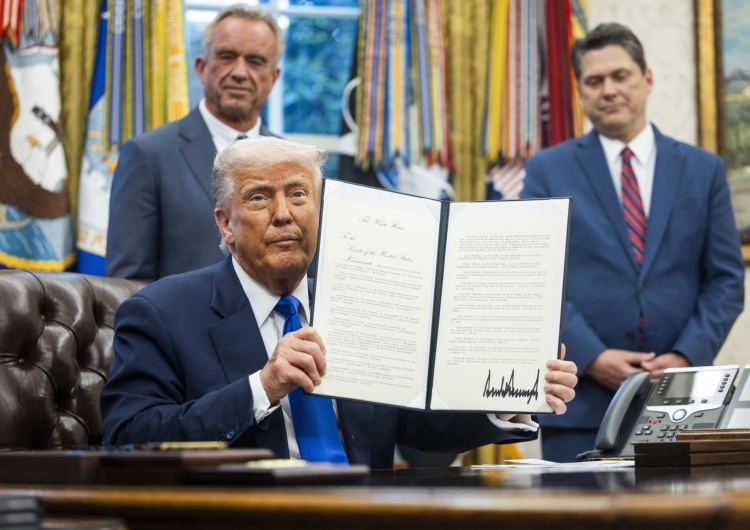 Prezydent USA Donald Trump Donald Trump podjął decyzję. Chodzi o zakaz finansowania zagranicznych laboratoriów
