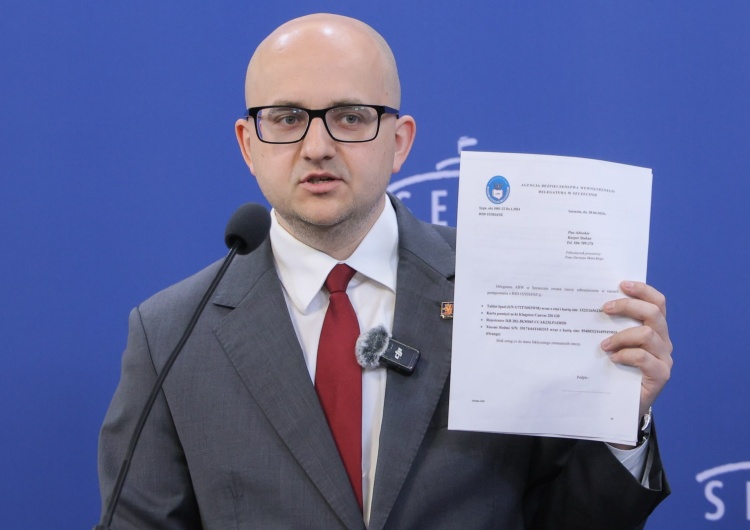 Poseł Dariusz Matecki Dariusz Matecki składa zawiadomienie do prokuratury. Chodzi o przeszukanie pokoju w Domu Poselskim
