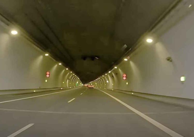 Tunel pod zakopianką Ważny komunikat dla kierowców. Zamknięty tunel na zakopiance