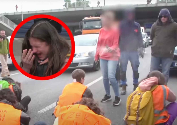 Ostatnie Pokolenie blokuje trasę S8 w Warszawie Ostatnie Pokolenie przykleiło się do trasy S8. Kierowcom puściły nerwy