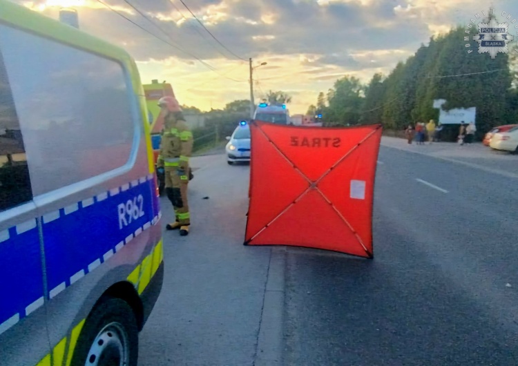 Wodzisław Śląski wypadek Uciekał przed policją wioząc dziecko. 6-latek ucierpiał