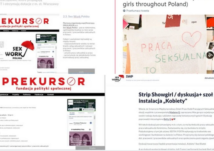 organizacja Prekursor Organizacja promująca prostytucję z milionową dotacją od Trzaskowskiego