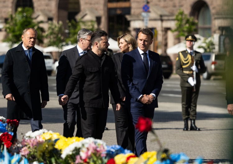 Europejscy przywódcy i Donald Tusk na Ukrainie Trzy powody dla których europejscy przywódcy w ogóle zabrali Tuska do Kijowa