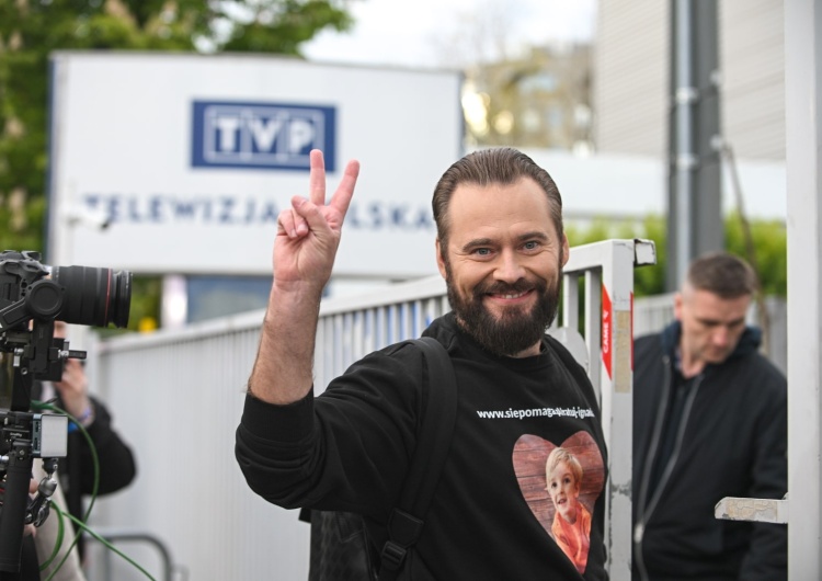 Kandydat na prezydenta RP Krzysztof Stanowski Latarnik wyborczy