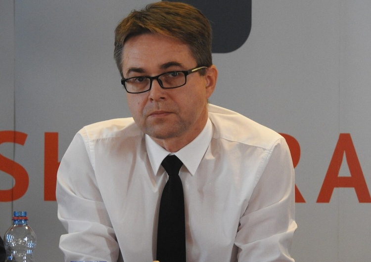 Kandydat na prezydenta RP Maciej Maciak Latarnik wyborczy