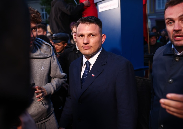 Kandydat na prezydenta RP Sławomir Mentzen Ukraińcy grozili Mentzenowi? Jest reakcja policji