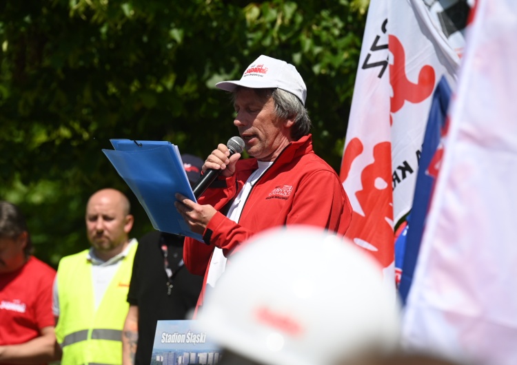 Grzegorz Pietrzykowski, przewodniczący Sekretariatu Metalowców NSZZ