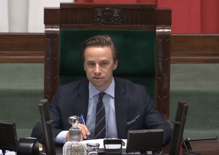 Krzysztof Bosak Bosak apelował w Sejmie: