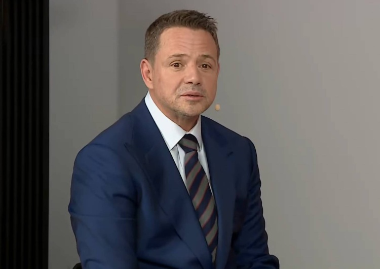 Rafał Trzaskowski Trzaskowski u Mentzena za likwidacją TVP Info i przeciwko nowym podatkom