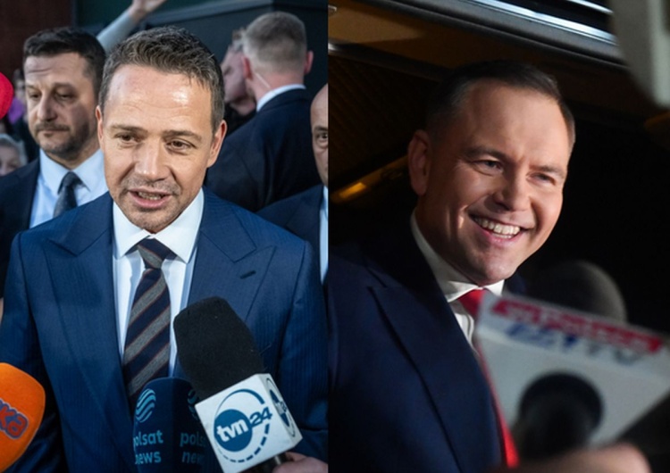 Rafał Trzaskowski, Karol Nawrocki Wewnętrzne przedwyborcze sondaże KO i PiS. W obydwu ten sam lider