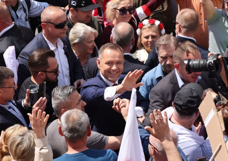 Karol Nawrocki Nawrocki na Wielkim Marszu za Polską: Polacy chcą zmiany