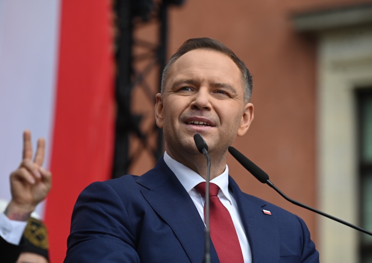 Karol Nawrocki Nawrocki: Jesteśmy dzisiaj za Polską, świadomi naszych pięknych zwycięstw