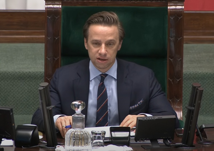 Wicemarszałek Sejmu Krzysztof Bosak Krzysztof Bosak o relacjach z Mentzenem: 