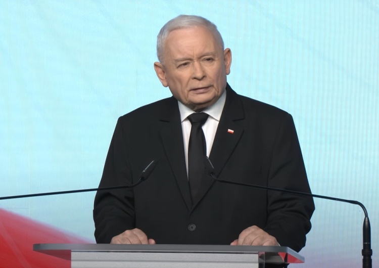 Prezes PiS Jarosław Kaczyński Jarosław Kaczyński: Karol Nawrocki nie zgodzi się na utratę suwerenności przez Polskę