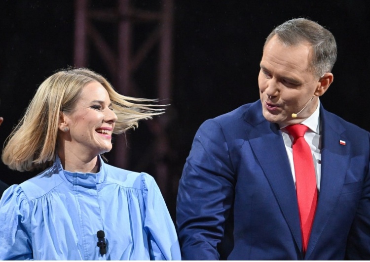 Kandydat na prezydenta Karol Nawrocki z małżonką Martą Nawrocką Reaktywacja konserwatyzmu w Polsce