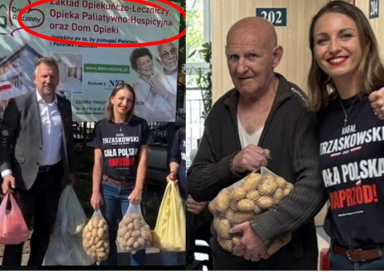 Kinga Gajewska Kinga Gajewska w ramach kampanii zawiozła do hospicjum worek kartofli. Internauci byli bezlitośni