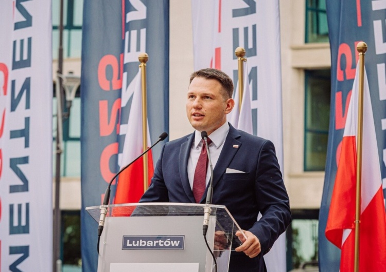 Współprzewodniczący Konfederacji Sławomir Mentzen Sławomir Mentzen uderza w Kingę Gajewską: To jest tak obrzydliwe