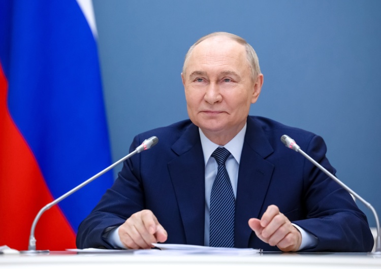 Prezydent Rosji Władimir Putin BBC: Od wybuchu wojny Zachód przekazał Rosji trzy razy więcej pieniędzy, niż Ukrainie