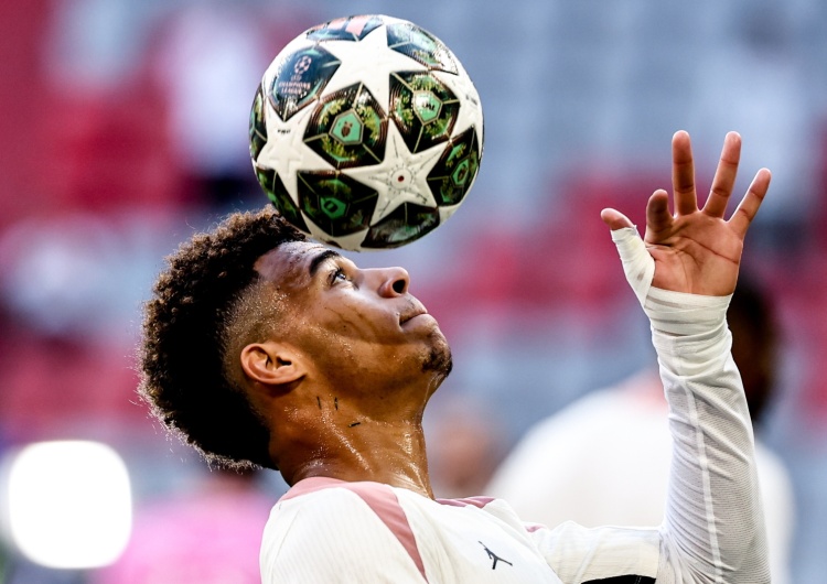 Zawodnik PSG Desire Doue, zdjęcie poglądowe Finał Ligi Mistrzów. Zaskakujący typ Zbigniewa Bońka