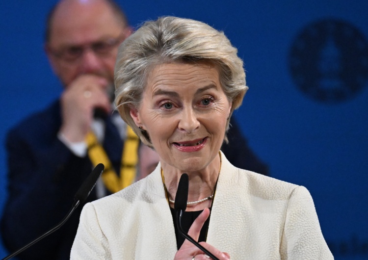 Ursula von der Leyen Von der Leyen zapowiedziała