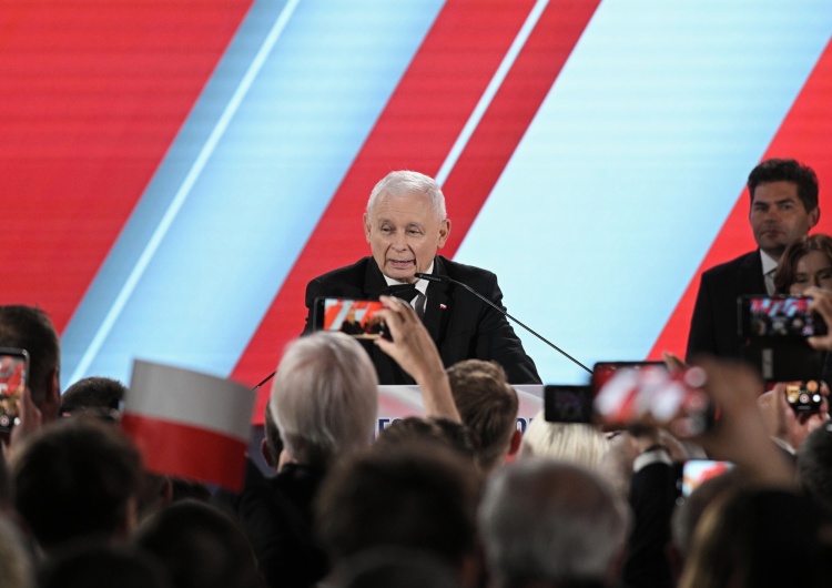 Jarosław Kaczyński na wieczorze wyborczym dr. Karola Nawrockiego Jarosław Kaczyński: