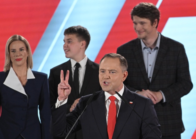 Karol Nawrocki z rodziną Wybory prezydenckie 2025. Tak głosowali Polacy w USA