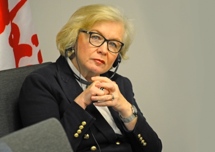 Przewodnicząca Maria Ochman Maria Ochman z NSZZ