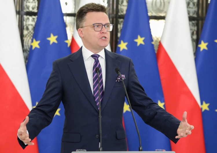 Marszałek Sejmu Szymon Hołownia Hołownia: Tusk winny przegranej Trzaskowskiego. Powinniśmy renegocjować umowę koalicyjną