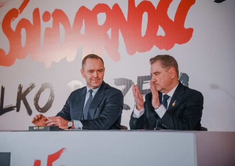 Piotr Duda i Karol Nawrocki Piotr Duda do członków i sympatyków NSZZ