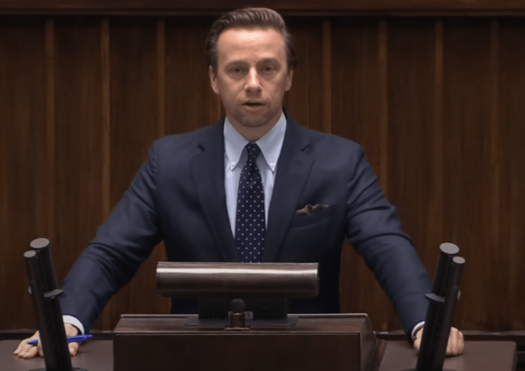 Wicemarszałek Sejmu Krzysztof Bosak  Konfederacja podjęła decyzję ws. wotum zaufania dla rządu Tuska