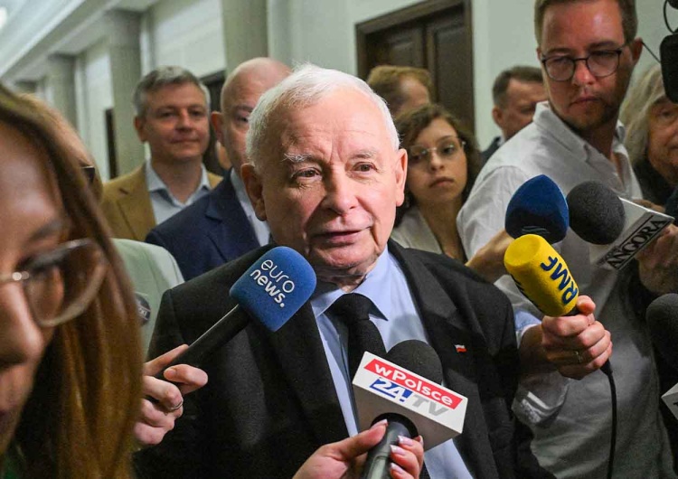 Jarosław Kaczyński podziękował Krzysztofowi Stanowskiemu