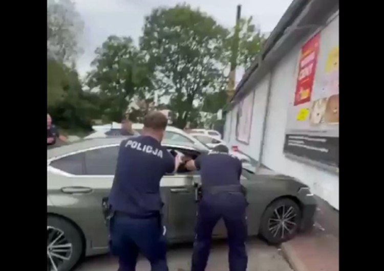Bolków Słynna akcja policji w Bolkowie. Są nagrania