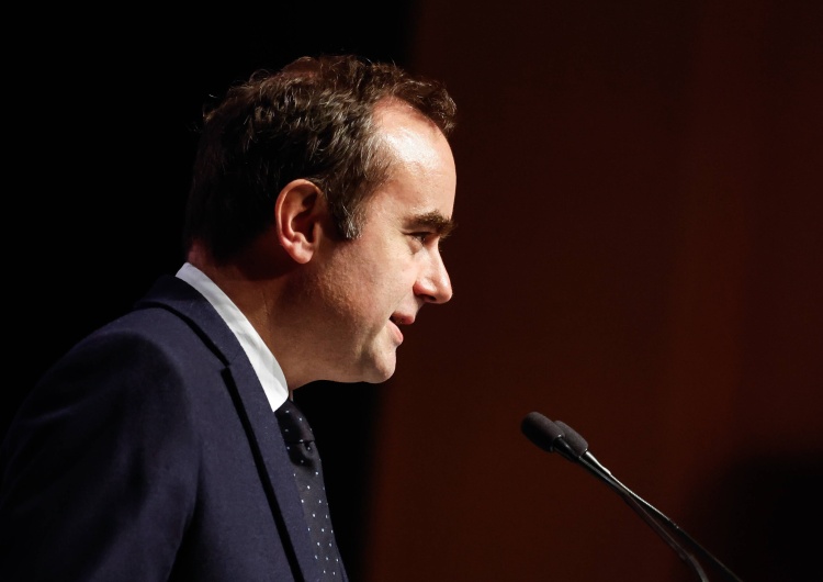 Sebastien Lecornu - francuski minister obrony Paryż i Kijów zacieśniają współpracę zbrojeniową. W planach produkcja dronów
