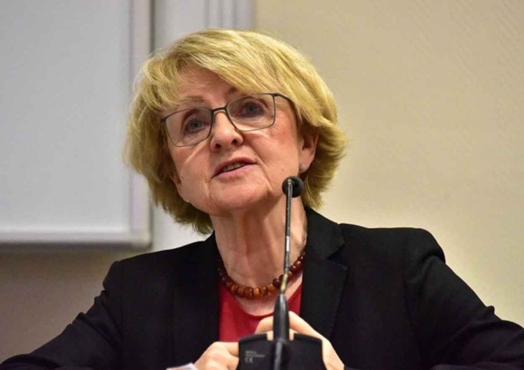Danuta Hübner Hübner zaatakowała Nawrockiego wykorzystując... fałszywy wpis