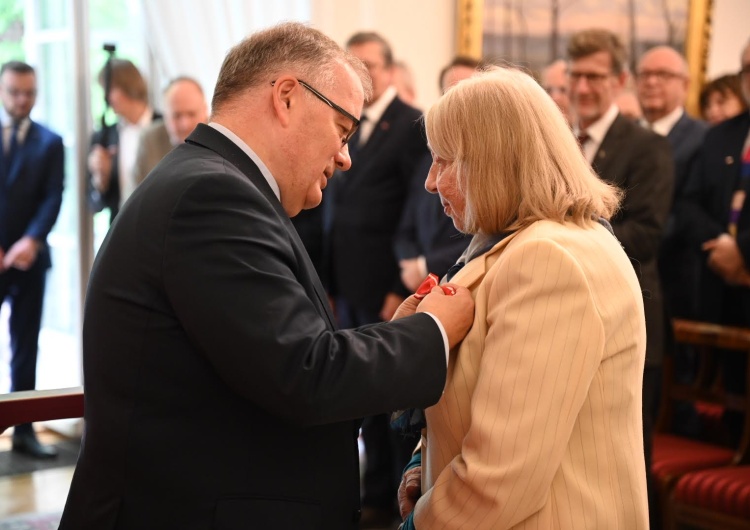 Minister Andrzej Dera i Teresa Kuczyńska Ludzie