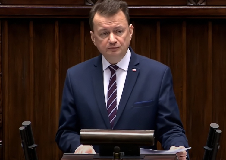 Poseł Mariusz Błaszczak Sejmowa komisja zdecydowała o postawieniu szefa KRRiTV przed Trybunałem Stanu. Jest reakcja Mariusza Błaszczaka