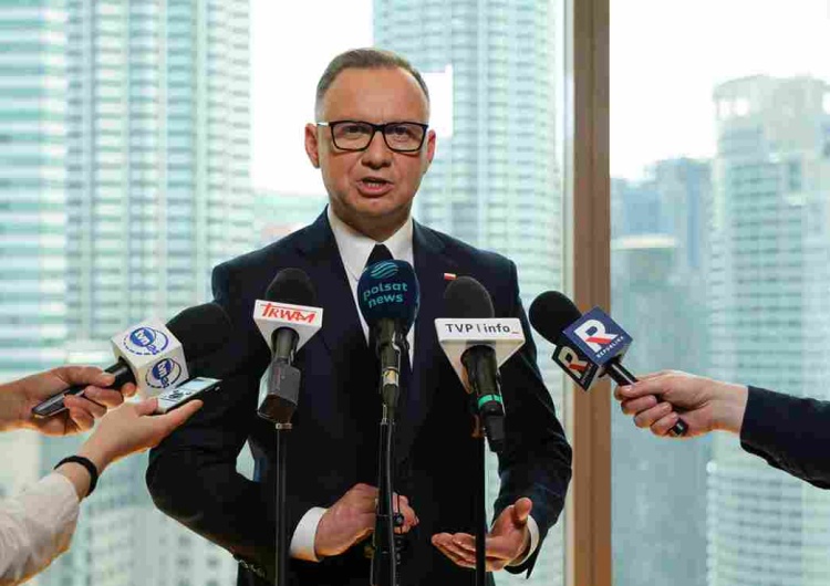Prezydent Andrzej Duda Prezydent Duda ostro ws. wymiaru sprawiedliwości.