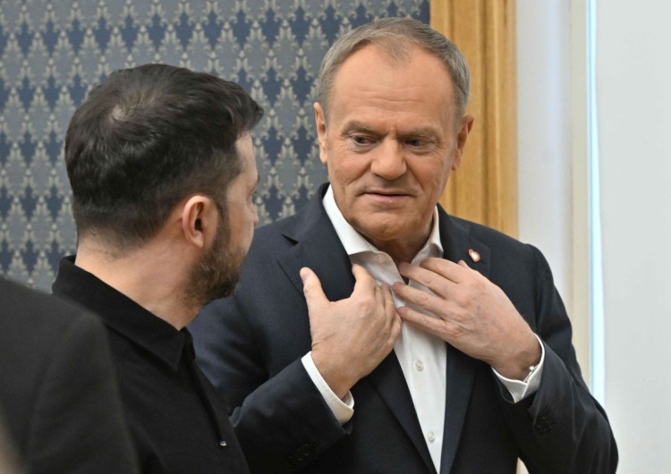 W. Zełeński i D. Tusk Polska spłaca UE odsetki ukraińskiego długu. Ministerstwo Finansów potwierdza