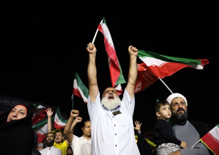 Teheran Iran zapowiedział atak krajów wspierających Izrael