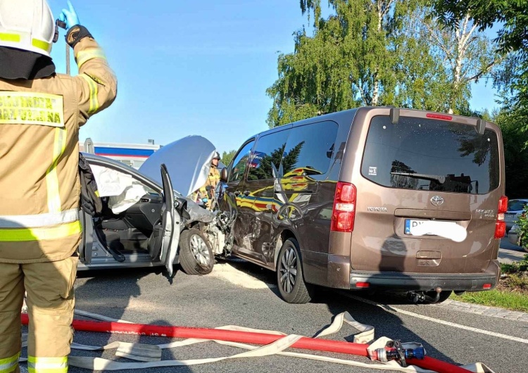 Karambol na DK 50 Karambol na Mazowszu. Droga Krajowa całkowicie zablokowana