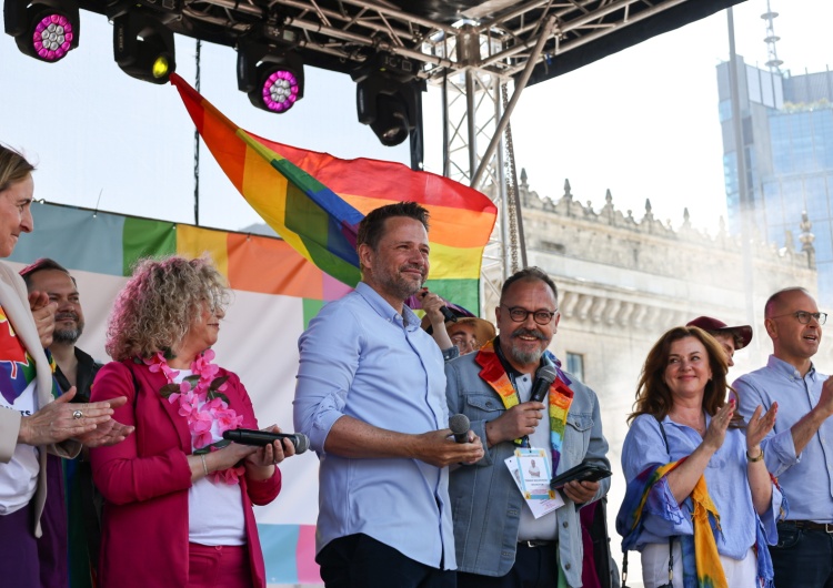 Rafał Trzaskowski na Paradzie Równości w Warszawie Komitet Rafała Trzaskowskiego złożył w Sądzie Najwyższym protest wyborczy