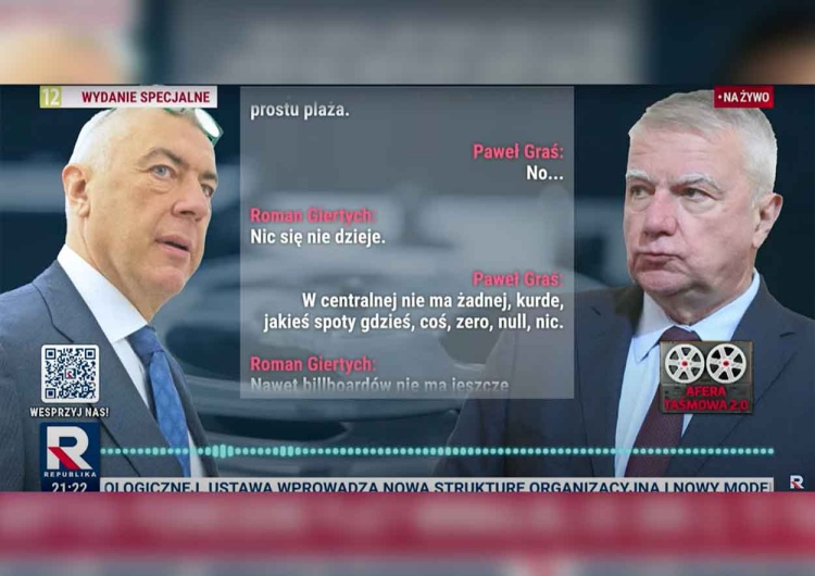 W poniedziałek po godz. 20 Telewizja Republika opublikowała nowe