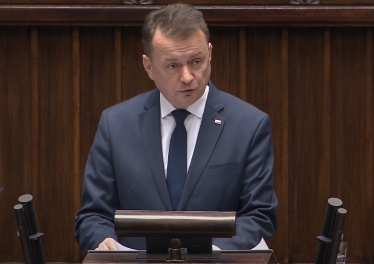 Poseł Mariusz Błaszczak Mariusz Błaszczak: Chcą ukraść Polakom wybory