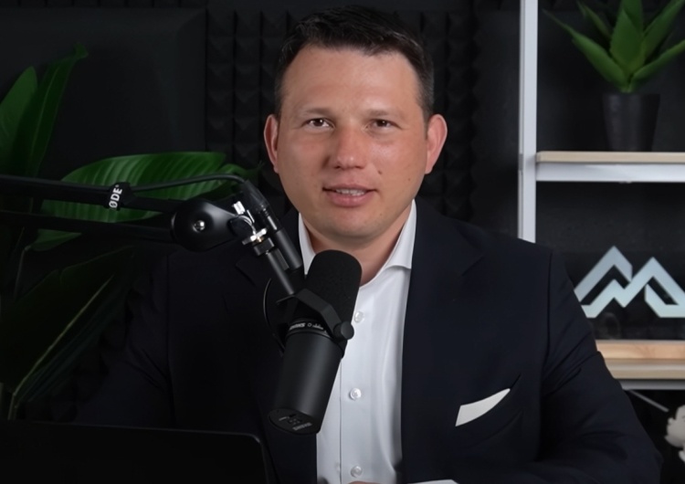 Poseł Sławomir Mentzen Protesty wyborcze. Mentzen nie przebierał w słowach