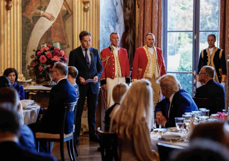 Mark Rutte na szczycie NATO w Hadze. Belgia wyłamuje się z NATO.