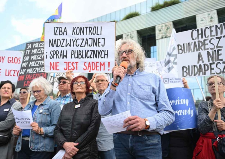 Pikieta pod Sądem Najwyższym Media: