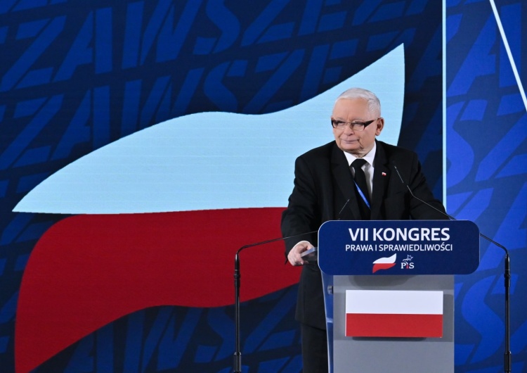 Prezes PiS Jarosław Kaczyński Jarosław Kaczyński podczas Kongresu PiS: Wiele elementów planu udało nam się zrealizować